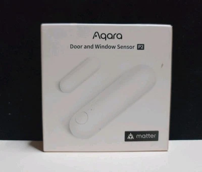 AQARA Door & Window Sensor P2 White Matter Home Automations Monitoring DWS02-E - Image 1 of 4