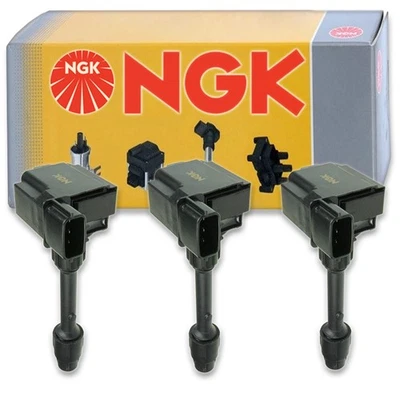 3 pcs NGK Ignition Coil for 2000-2001 Infiniti I30 3.0L V6 - Spark Plug Tune um - Image 1 of 4