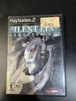 Armored Core: Silent Line PlayStation 2 No Manual - Untested - Image 1 of 4