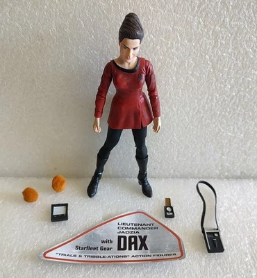 DIAMOND SELECT ART ASYLUM STAR TREK DS9 TRIAL & TRIBBLE-ATIONS LT. JADZIA DAX Foto 1 de 4