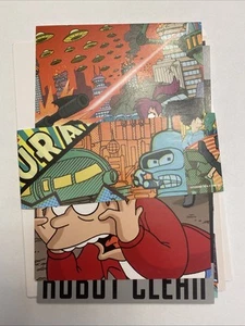 Futurama - 2008 - Postkarten mit Band - 8 Stück - Top Zustand - Comics - Bild 1 von 15