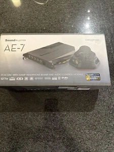 Creative Sound Blaster AE-7 Hi-Res Internal PCIe Sound Card, Quad-Core Processor - Picture 1 of 5