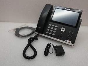 Yealink T48S Dual-Port Gigabit Ethernet 16 Lines USB 2.0 Gray IP Phone SIP-T48S - Picture 1 of 5