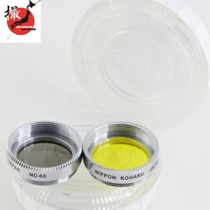Rare [Near MINT] Nikon Nippon Kogaku Filter 13.5mm 2Set For Movie Model I JAPAN - Picture 1 of 12