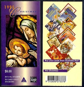 Christmas 1995 $8 bkt - Aust.Post ad on back cover vty Ret: $16.00 • FREE POST - Picture 1 of 2