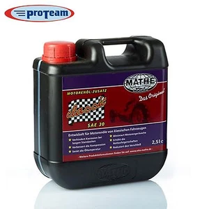 Mathé Mathy® Classic 2,5 Liter Öl-Additiv SAE 30 Oldtimer vom Vertragshändler ! - Bild 1 von 4