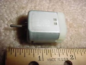Small DC Electric Motor 12- 24 VDC 5800 RPM 15 g-cm M35 - Picture 1 of 1