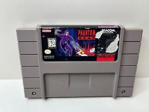 SNES The Phantom 2040 Super Nintendo 1995 Game Cartridge only Authentic Cleaned