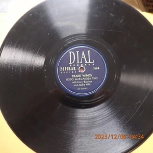E- 78 Dodo Marmarosa Dial Records 752 Trio Bopmatism / Trade Winds Harry Babason - Picture 1 of 2