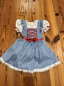 Rubies Wizard of Oz Dorothy Costume Girls Dress Up Role Play - Picture 1 of 9