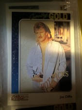 Cma country gold trading cards Joe Diffie sterling cards inc 