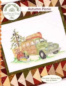Memory Lane - Patrón de picnic de otoño de Crabapple Hill Studio - usado - Imagen 1 de 1