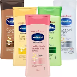 Vaselina Cuidado Intensivo Loción Corporal 200ml - Loción Saludable y Fuerte - Imagen 1 de 7