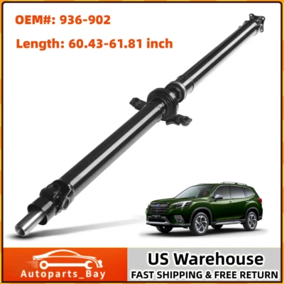 Rear Driveshaft Prop Shaft Assy Fits 2009-2012 Subaru Forester 2.5L Auto Trans - Imagem 1 de 4