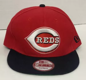 Cincinnati Reds 59Fifty Snapback New Era Hat Cap Red and Black Embroidered - Picture 1 of 7