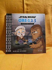 Star Wars Obi-123 Book Childs 1st Edition Numbers Lucas Films Hardcover - Picture 1 of 6