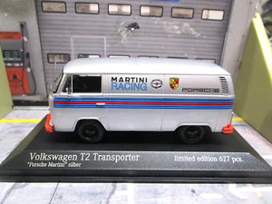 VW Volkswagen Bus T2 Transporter Martini Racing Porsche 1972 Minichamps SP 1:43 - Bild 1 von 4