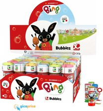 Bolle Di Sapone Bing Confezione da 24 Pezzi Flaconi da 60 Ml