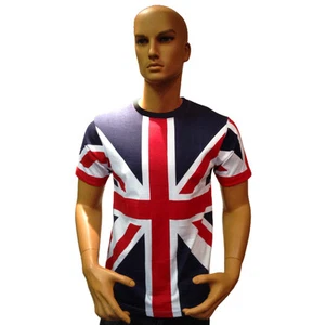 Union Jack Flagge T-Shirts Kinder Team GB 2022-23 - 100 % BAUMWOLLE - Bild 1 von 5