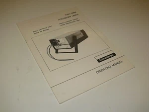 Operating Manual ~ Schlumberger 7040 DMM Accessory Units~70401/70402/70403/70404 - Picture 1 of 3