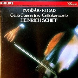 Dvorak - "Elgar" - "Cello Concertos" - "Heinrich Schiff" -(CD - Philips Digital) - Picture 1 of 4