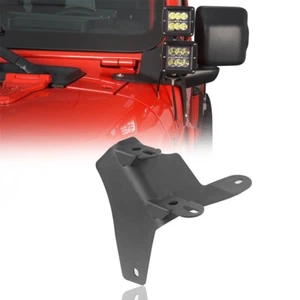 Pair A Pillar LED Pod Light Mount Bracket For Jeep Wrangler JL JT 2018-2025 - Picture 1 of 12