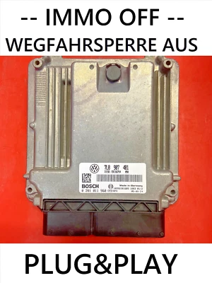 IMMO OFF / Plug&Play ECU VW Touareg 3.0 TDI 0281011960 - 7L0907401 / FastCour... - Immagine 1 di 4