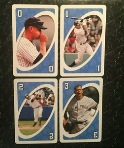 Alex Rodriguez Lot of Uno Card FOUR LIMITED EDITION 2007 NY YANKEES Lot A Mattel