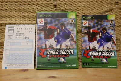 Jikkyo World Soccer 2002 Complete Set! Jikkyou Japan Xbox XB VG! - Image 1 of 3