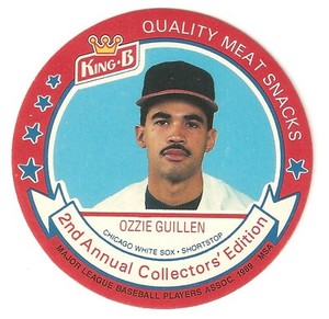 1989 King-B Disc #6 Ozzie Guillen - White Sox