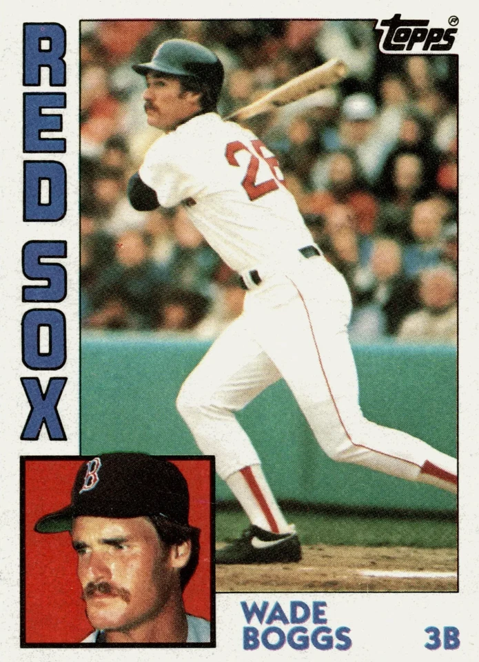 1984 年 Topps 波士顿红袜队全套 26 张卡 BOGGS RICE ECKERSLEY — 第 1/1 张图片
