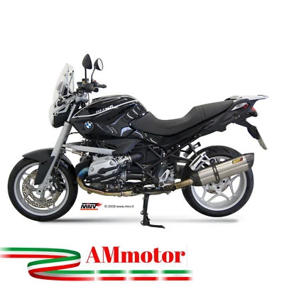 Mivv Bmw R 1200 R 2009 09 Terminale Di Scarico Marmitta Suono Moto Omologato Foto 1 de 3