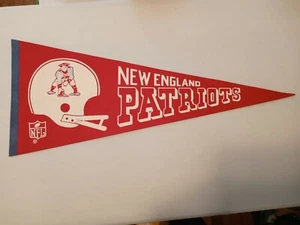 Vintage, New England Patriots 1970’s Full Size Pennant, NFL - Picture 1 of 8
