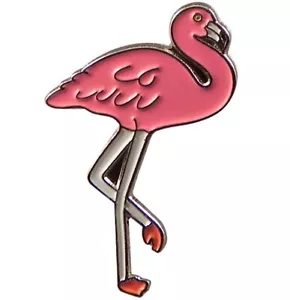 Flamingo Pin Abzeichen - aus Metall & Emaille - Bild 1 von 1