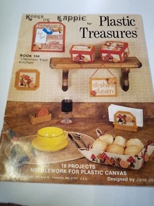 Tesori in plastica, tela di plastica, "Decora la tua cucina", Kappie Originals,  - Foto 1 di 3