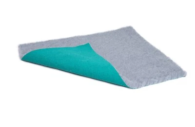 VETFLEECE Dog Bed Greenback Whelping Fleece Pro Bedding 36" x 30" Grey - Image 1 of 4