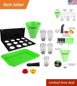Universal Spill-Free Coolant Funnel Kit No Spill Set 8 Attachments Included - Picture 1 of 10
