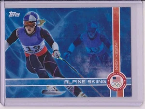 SWEET 2014 TOPPS OLYMPIC LINDSEY VONN INSERT CARD OLY-LV ~ ALPINE SKIING ~QNTTY  - Picture 1 of 2