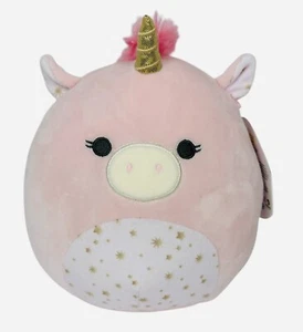 NWT Squishmallows 8” Mikah The Star Belly Unicorn Plush - Picture 1 of 5
