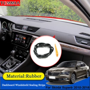 Dust Proof Anti-Noise Car Dashboard Windshield Sealing Strips For Skoda Superb - Picture 1 of 9