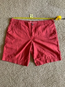 Mossimo Supply Co Men's Shorts Red,4 Pockets,Size 42, 100% Cotton. - Picture 1 of 9