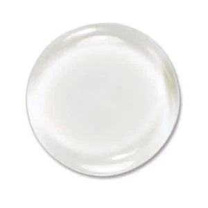 20 BeadSmith Clear Glass Small 24mm Circle Tiles that Magnify Images * - Picture 1 of 1