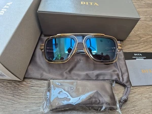 Dita LXN-EVO Sunglasses DTS403-A-02 White Gld -lens Dark Grey to Clear Gradient - Picture 1 of 8