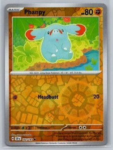 Phanpy #102/191 SV:08 Surging Sparks Reverse Holo Common - Pokemon Cards G15 - Picture 1 of 2