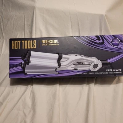Placas extra profundas Hot Tools Professional Stylist Preferred Deep Waver #UL305 - Imagem 1 de 4