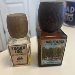 Vintage Timberline After Shave English Leather Cologne 2oz/4oz Bottles & Product - Picture 1 of 12
