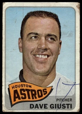 Topps #524 1965 Dave Giusti Foto 1 de 2