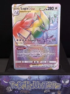 Pokemon Card Lugia VSTAR 202/195 Secret Rare Silver Tempest Holo Near Mint - Picture 1 of 2