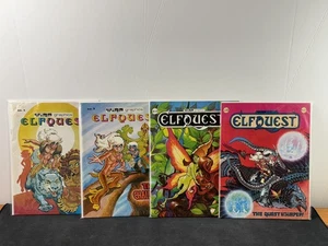 Elfquest #2, #3, #10, & #15 1st Print Warp Graphics - Picture 1 of 12