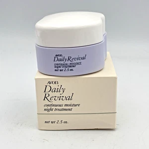 Avon Daily Revival kontinuierliche Feuchtigkeit Nachtbehandlung 2,5oz New old stock 1992 - Bild 1 von 4